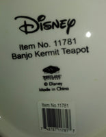 Disney The Muppets Kermit the Frog Banjo Ceramic Teapot - We Got Character Toys N More