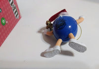 Kurt Adler Blue M&M Christmas Ornament - We Got Character Toys N More