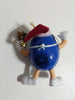 Kurt Adler Blue M&M Christmas Ornament - We Got Character Toys N More