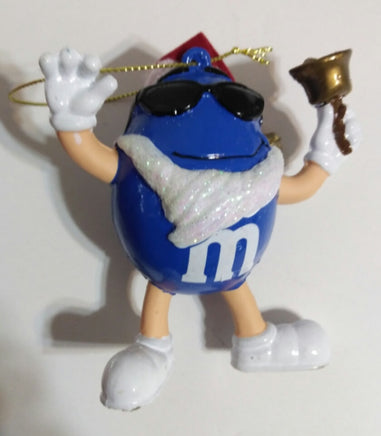 Kurt Adler Blue M&M Christmas Ornament - We Got Character Toys N More