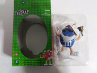 Kurt Adler Blue M&M Christmas Ornament - We Got Character Toys N More