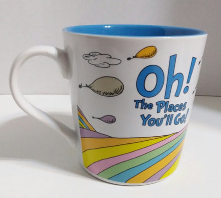 Dr. Seuss Oh the Places 12 Oz. Ceramic Mug - We Got Character Toys N More