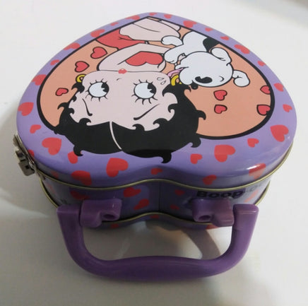 Betty Boop Pudgy Collector Tin Storage Box with handle - We Got Character Toys N More