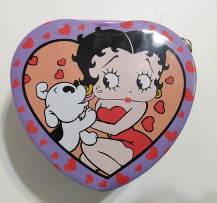 Betty Boop Pudgy Collector Tin Storage Box with handle - We Got Character Toys N More