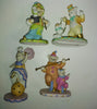 Avon 1993 Collectible Lot of 4 Circus Bears Figurines - We Got Character Toys N More