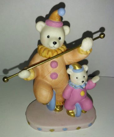 Avon 1993 Collectible Lot of 4 Circus Bears Figurines - We Got Character Toys N More