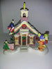 Danbury Mint Garfield Christmas Village The School House - We Got Character Toys N More
