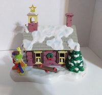 Danbury Mint Garfield Christmas Village The School House - We Got Character Toys N More