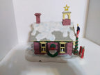 Danbury Mint Garfield Christmas Village The School House - We Got Character Toys N More