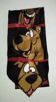 Scooby Doo Cartoon Network Black Silk Necktie Tie - We Got Character Toys N More