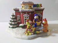 Garfield Christmas Village Danbury Mint Court House - We Got Character Toys N More