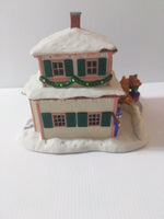 Garfield Danbury Mint Christmas Village Toy Shoppe - We Got Character Toys N More