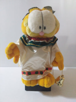 Garfield Christmas Animated Musical Angel Figurine - We Got Character Toys N More