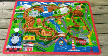 Thomas The Tank Engine Blue Mountain Rug - We Got Character Toys N More