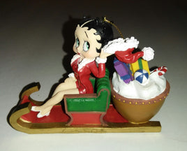 Betty Boop Christmas Ornament Sleigh - We Got Character Toys N More