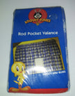 Tweety Bird Blues Rod Pocket Valance - We Got Character Toys N More