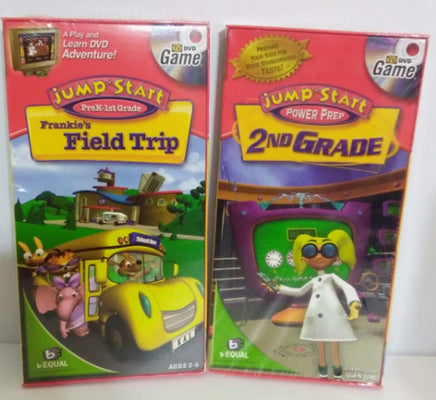 Jump-Start TV DVD Game PreK-2nd Grade - We Got Character Toys N More