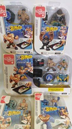 WWE Mattel Rumblers Apptivity iPad 8 Figure Lot NIB - We Got Character Toys N More