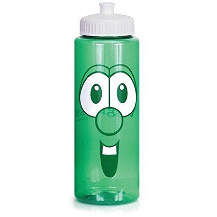 Veggie Tales Larry the Cucumber Plastic Water Sports Bottle - We Got Character Toys N More