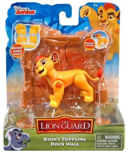 Disney The Lion Guard Kion's Toppling Rock Wall Figure Pack - We Got Character Toys N More