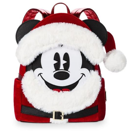 Disney Santa Mickey Mouse Mini Backpack by Loungefly - We Got Character Toys N More