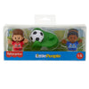 Fisher-Price Little People 2 Pack With Accessories, Soccer Coach and Player - We Got Character Toys N More